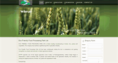 Desktop Screenshot of ecofriendlyfood.in